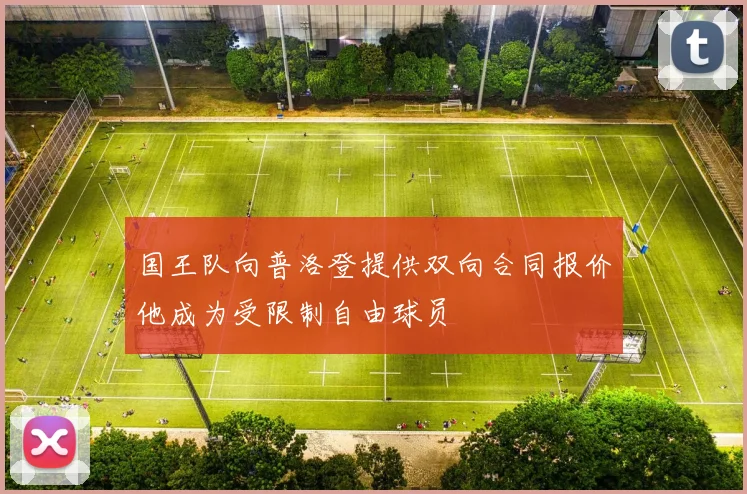 国王队向普洛登提供双向合同报价他成为受限制自由球员