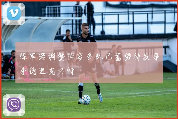 绿军若调整阵容多队已蓄势待发争夺德里克怀特